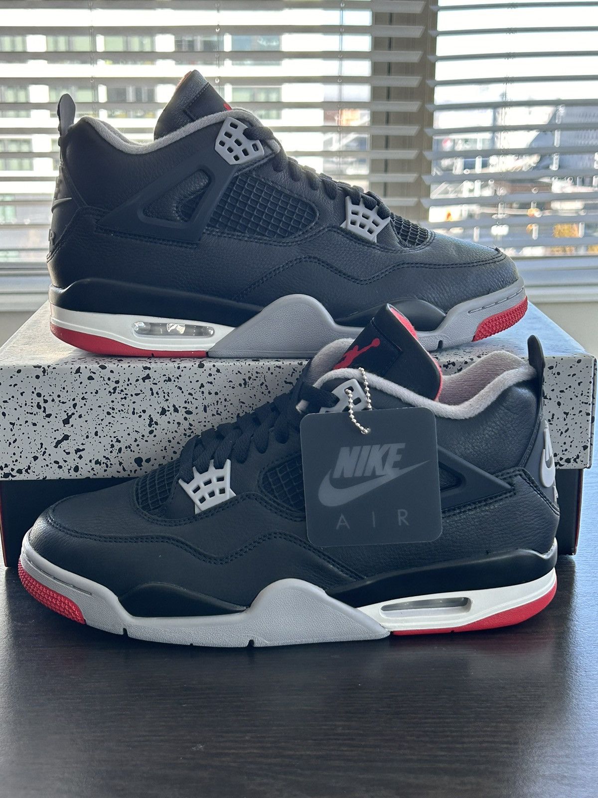 image of Jordan Nike Jordan 4 Reimagined Fv5029-006 Next Day Shipping Shoes in Black, Men's