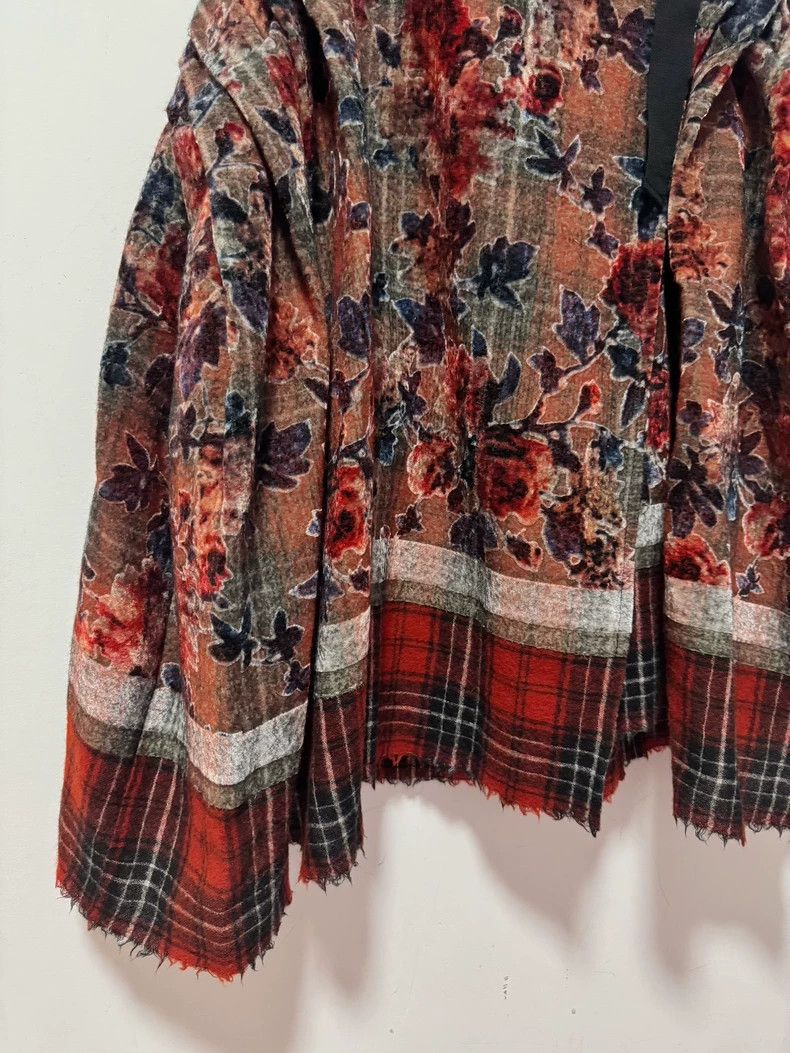 Comme des Garcons Comme Des Garcons size M Wool withered leaf rose wrap skir Size 24" / US 00 / IT 34 - 3 Thumbnail
