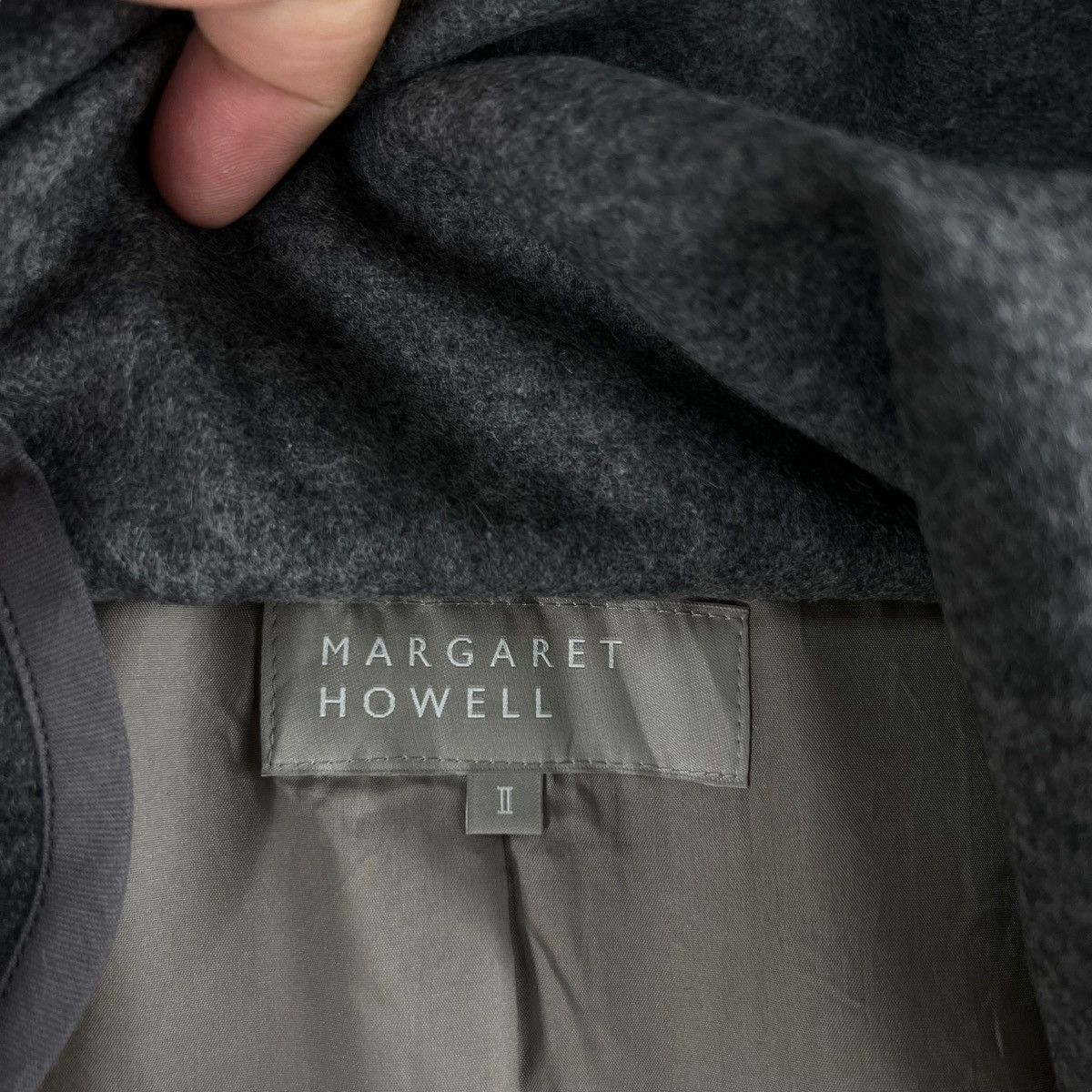 Margaret Howell 🔥Rich Grey - Long Fly Coats Jacket Bondage Design Size US M / EU 48-50 / 2 - 10 Thumbnail