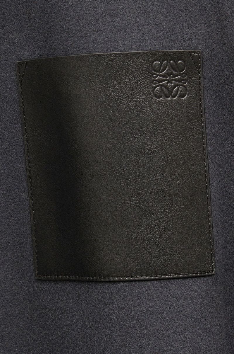 Loewe o1w1db10426 Coats in Black Size S / US 4 / IT 40 - 3 Thumbnail