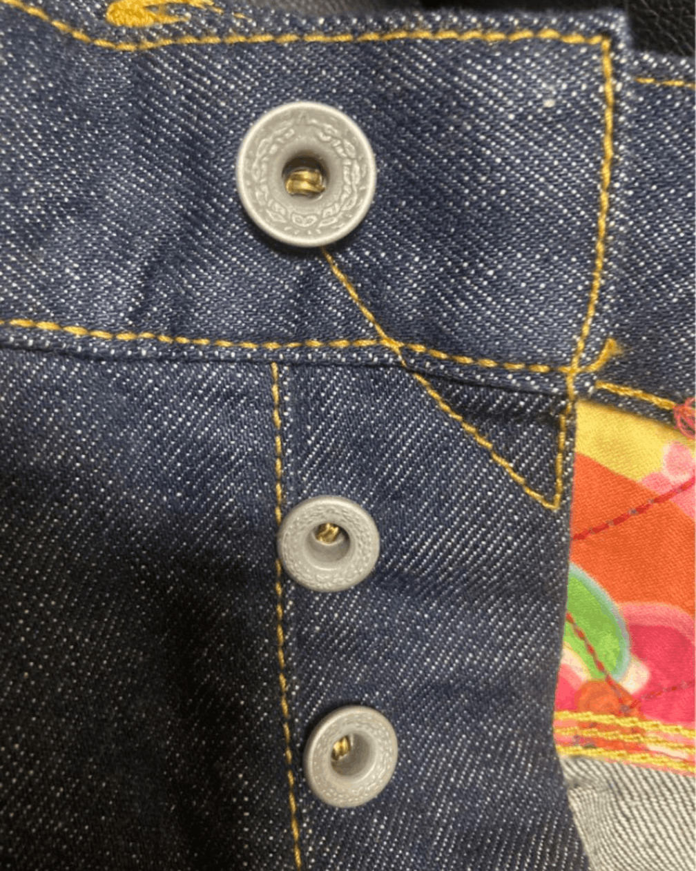 Evisu Evisu Jeans 34 Daikoku Embroidery Limited Edition Size US 34 / EU 50 - 10 Thumbnail