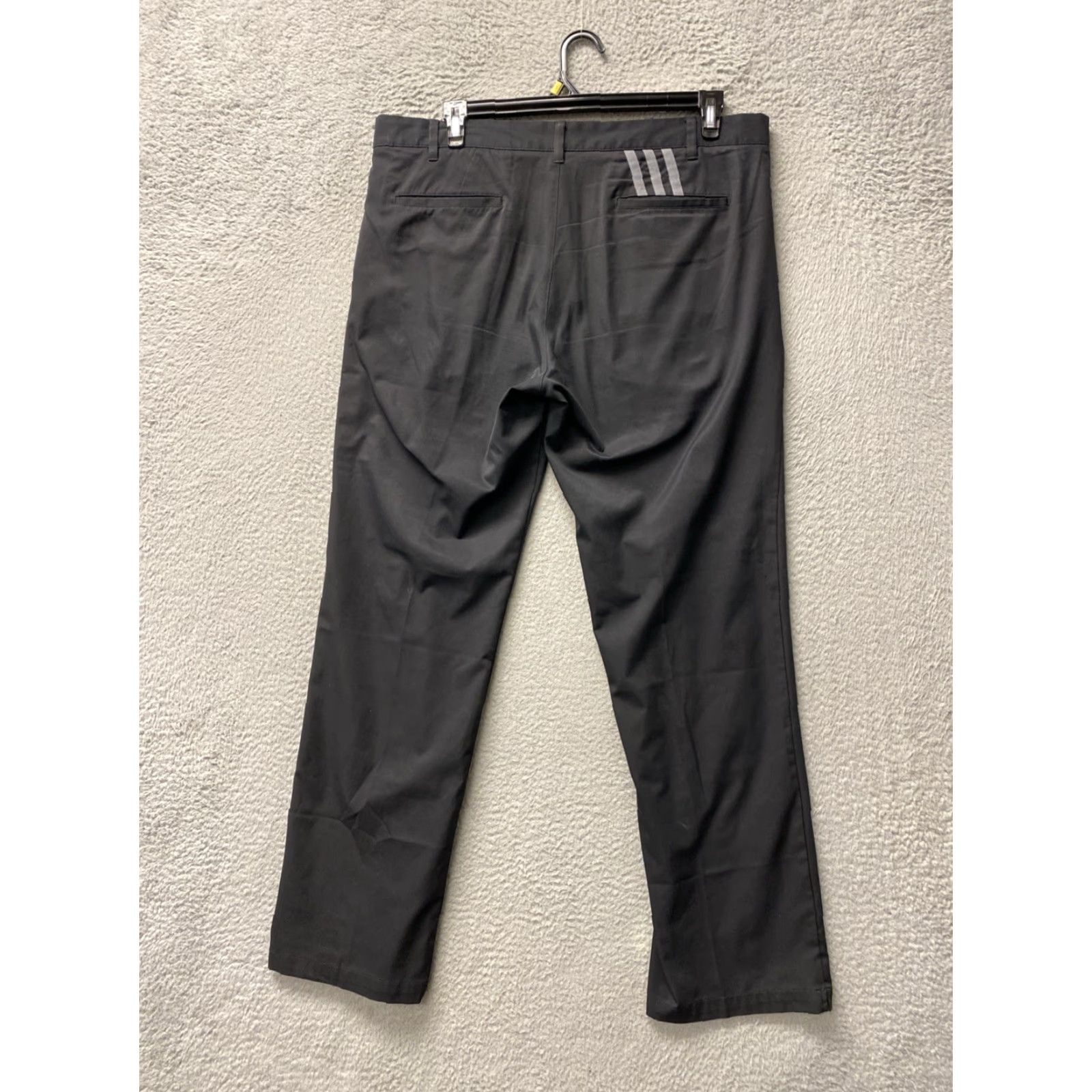 Adidas Adidas Golf Pants Mens 38x34 Black Performance Lightweight /0377 Pants Mens 38 Black Polyester Slim Straight Leg Size US 38 / EU 54 - 6 Thumbnail