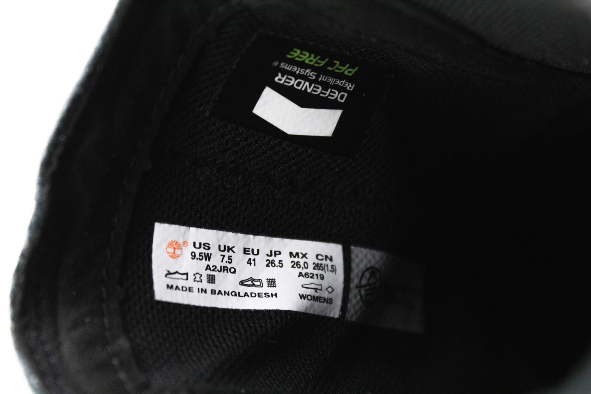 Timberland A2JRQ UK7.5 Leather Defender Repellent Systems PFC 79889 Size US 9.5 / IT 39.5 - 10 Thumbnail