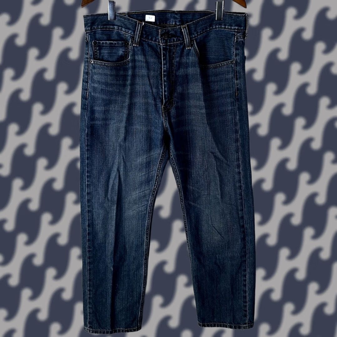 Levi's Levi's 505 Regular Fit Jeans Mens 36x30 Blue Denim 00505-2765 Straight Size US 36 / EU 52 - 1 Thumbnail