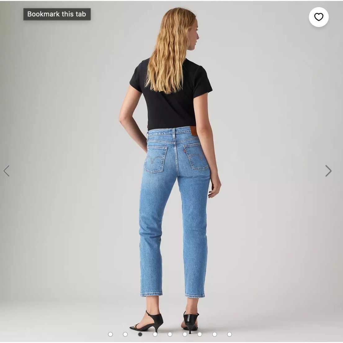 Levi's Levis Premium Wedgie Straight Fit Jeans Womemns 25 Size 25" / US 0 / IT 36 - 9 Thumbnail