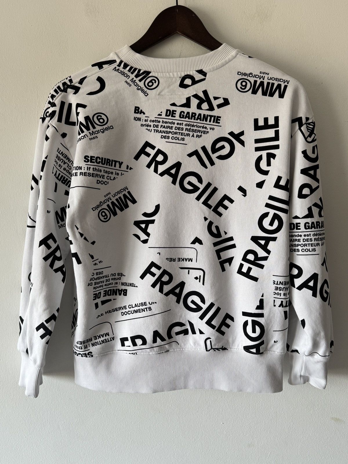 Maison Margiela 🔥🔥 Maison Margiela Allover Fraglie Sweatshirt Size S / US 4 / IT 40 - 2 Thumbnail