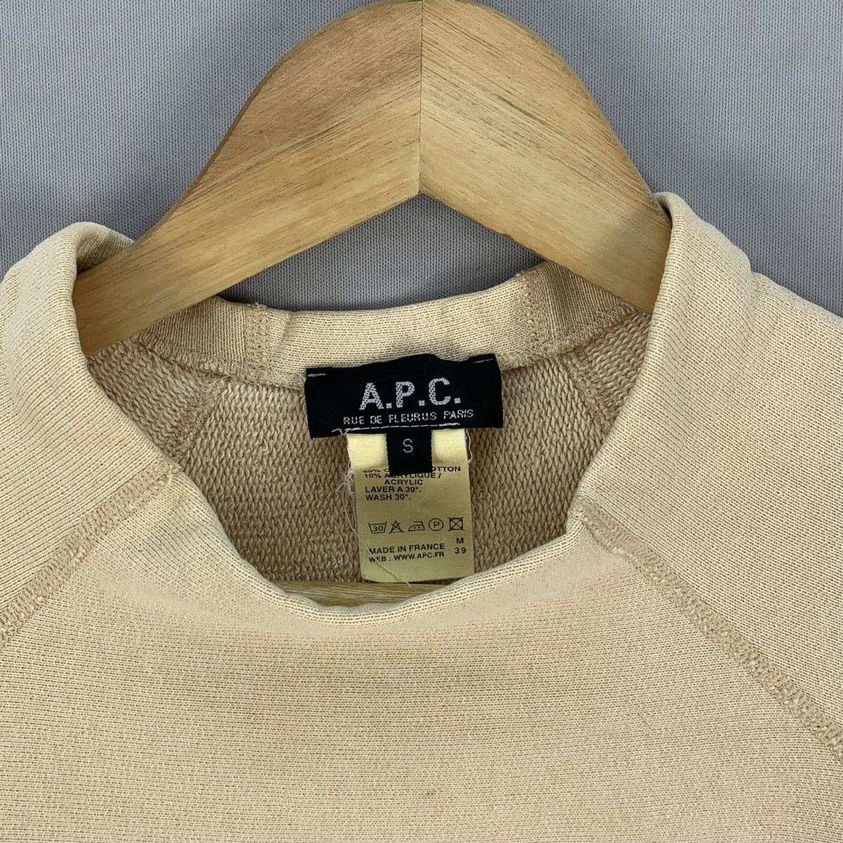 A.P.C. APC Vintage Pullover Sweater Jumper Size US S / EU 44-46 / 1 - 4 Thumbnail