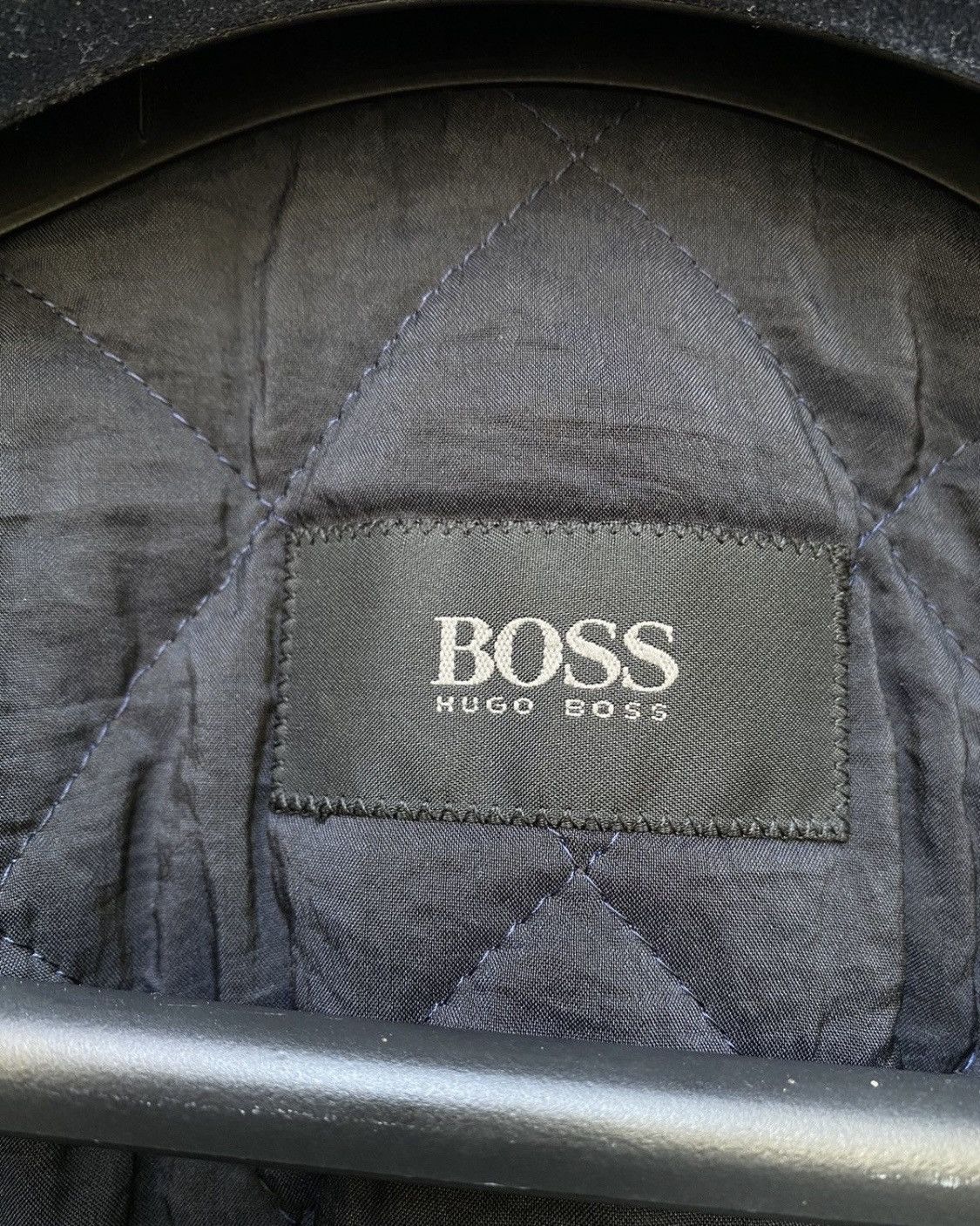 Hugo Boss 1980s- Hugo Boss Wool-Cashmere “Crissan” Bomber Jacket Size US L / EU 52-54 / 3 - 11 Thumbnail