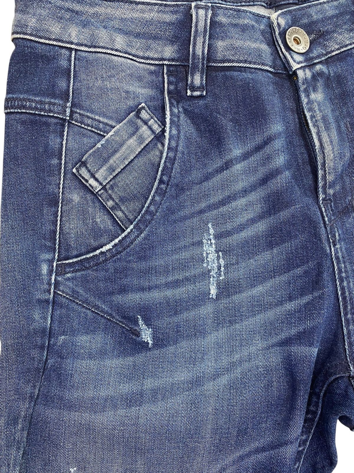 Japanese Brand Japanese Boyfriend Blue Wash Style Jeans Size US 31 - 9 Thumbnail