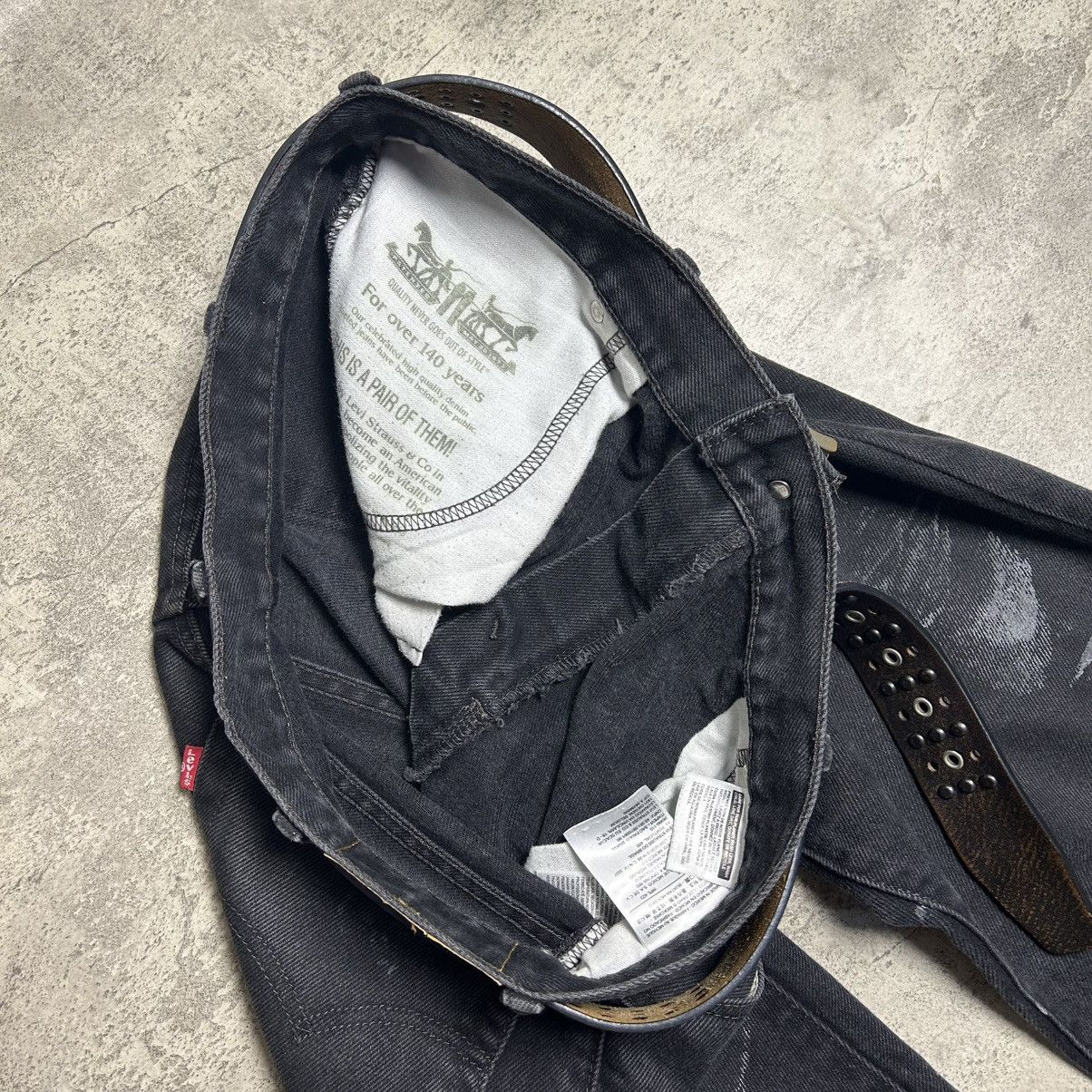 Levi's Levi's 517 Paint Stained Black Wash Size US 34 / EU 50 - 9 Thumbnail