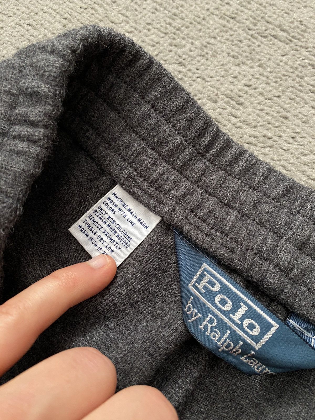 Polo Ralph Lauren × Vintage Vintage 90’s Polo Ralph Lauren men’s straight fit sweatpants Size US 32 / EU 48 - 13 Thumbnail