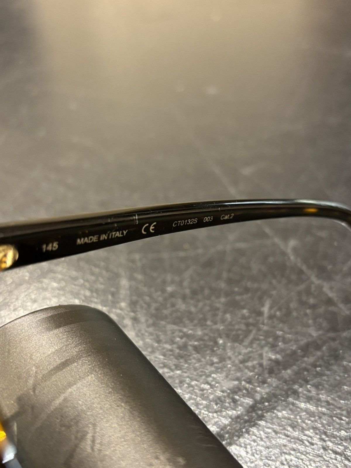 Cartier Cartier C Décor CT0132S Sunglasses Size ONE SIZE - 4 Thumbnail