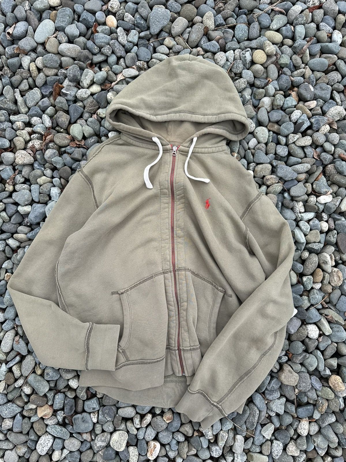 Polo Ralph Lauren Green Zip up Hoodie Size US L / EU 52-54 / 3 - 1 Thumbnail