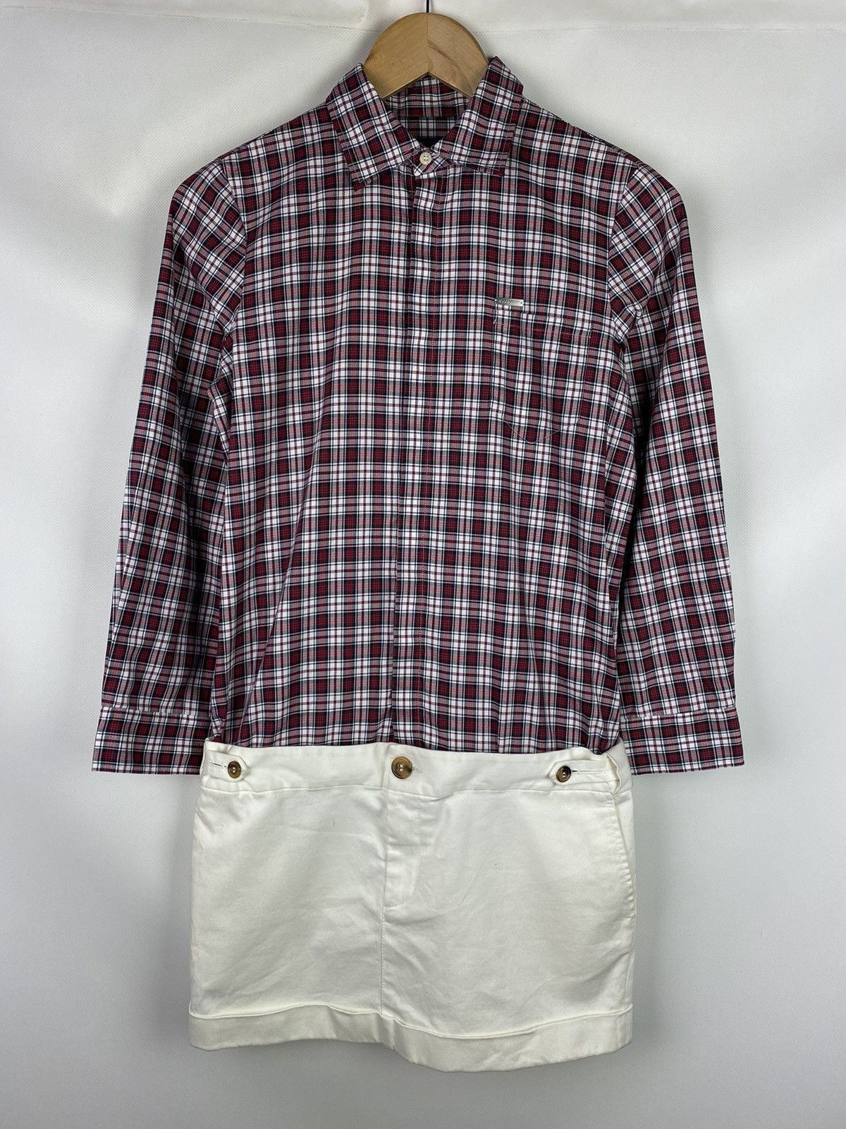 Dsquared2 Dsquared2 ladies plaid shirt dress size 40 Size S / US 4 / IT 40 - 1 Thumbnail