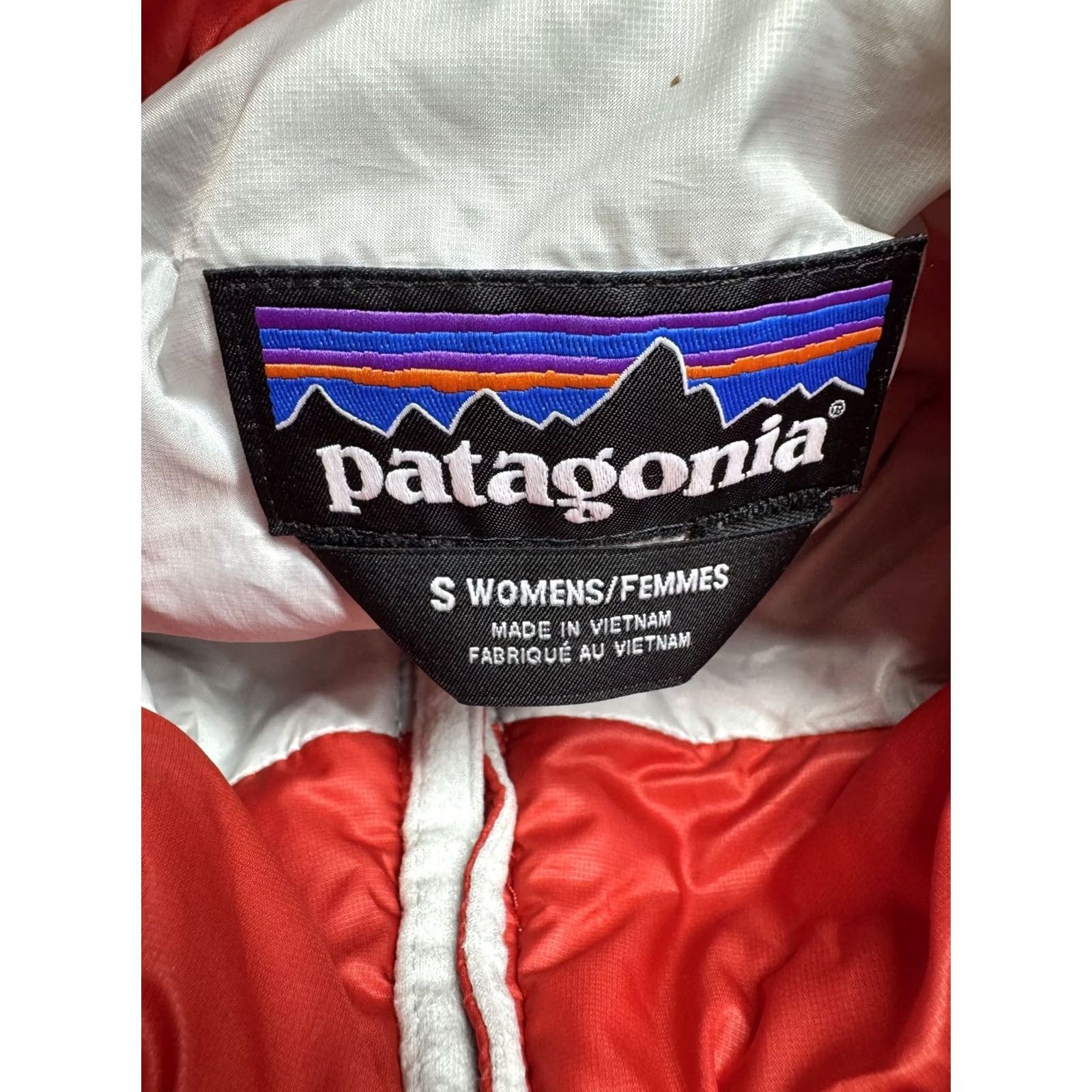 Patagonia Patagonia Womens S Red Nano Puff Quilted 1/2 Zip Pullover Jacket Size S / US 4 / IT 40 - 4 Thumbnail