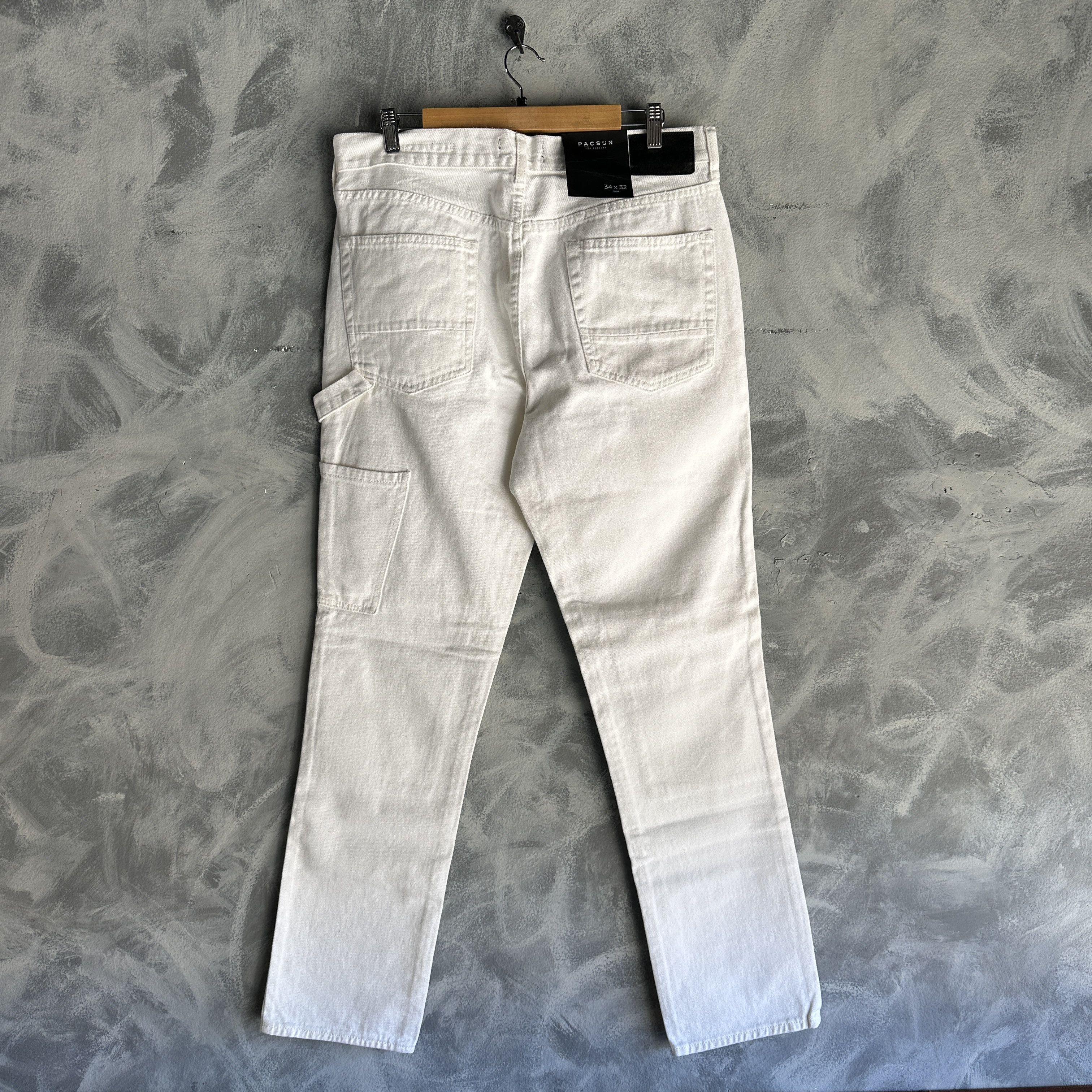 Pacsun Pacsun Jeans Mens Double Knee Skinny Slim Denim Pants NWT Size US 34 / EU 50 - 6 Thumbnail