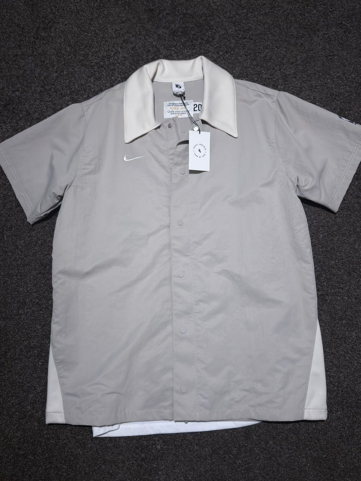 Fear of God × Nike Nike x Fear of God NRG Short Sleeve Shooting shirt string Size US S / EU 44-46 / 1 - 1 Thumbnail