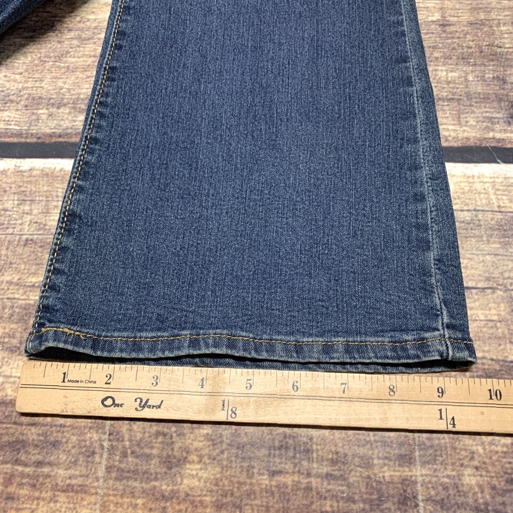 Levi's Signature Levi Strauss Women's Blue Jeans Gold Mid Rise Bootcut 36 X 30 Size 25" / US 0 / IT 36 - 7 Thumbnail