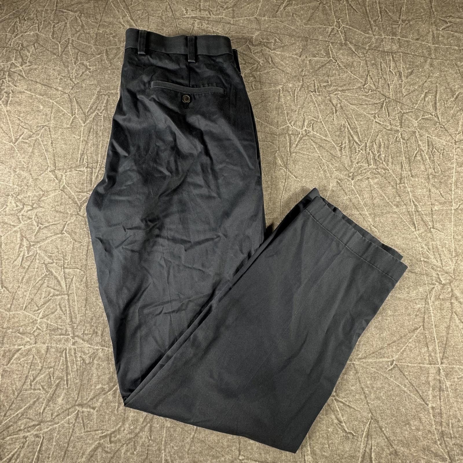 Brooks Brothers Brooks Brothers Pants Men's 34x32 Navy Chino Milano Fit Size US 34 / EU 50 - 1 Thumbnail