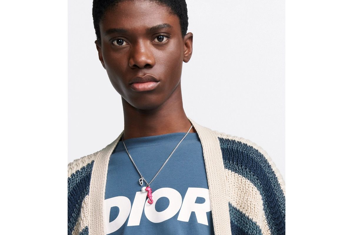Dior o1bcso1str0126 Size:OS/Seahorse Necklace in Silver Size ONE SIZE - 3 Thumbnail