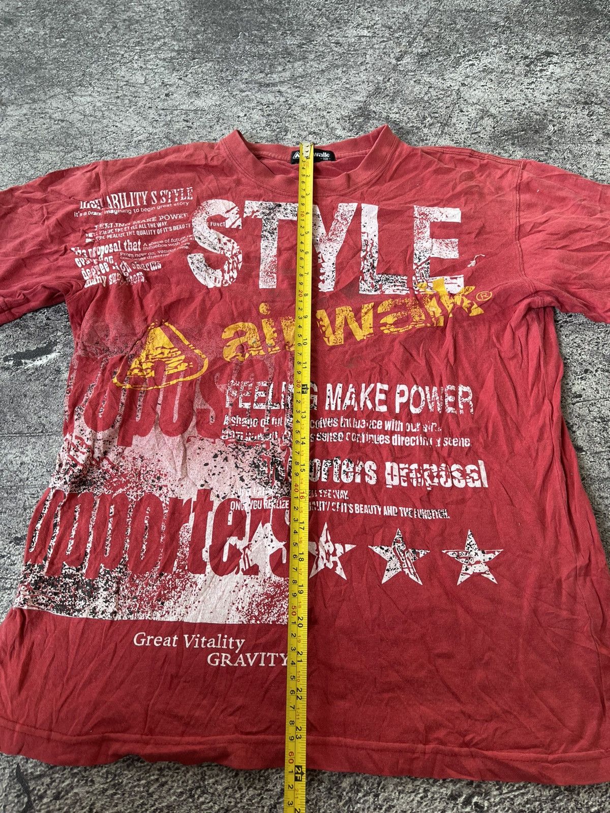 Airwalk Y2K air walk ifsixwasnine poem tshirt Size US M / EU 48-50 / 2 - 8 Thumbnail
