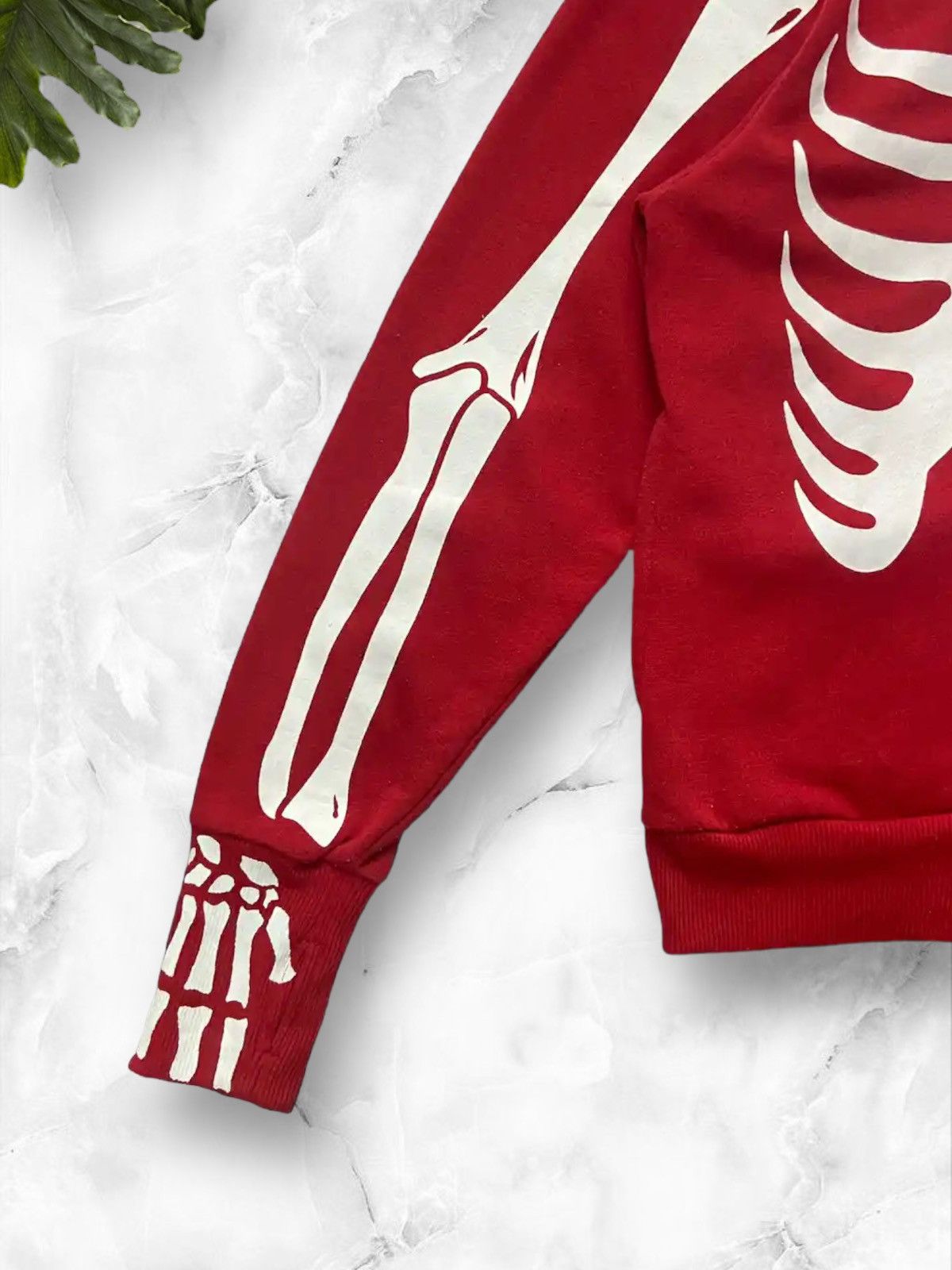 Japanese Brand × Vintage Vintage Clash Ahead Japan Skeletons Full Zip Up Hoodie Size US S / EU 44-46 / 1 - 7 Thumbnail