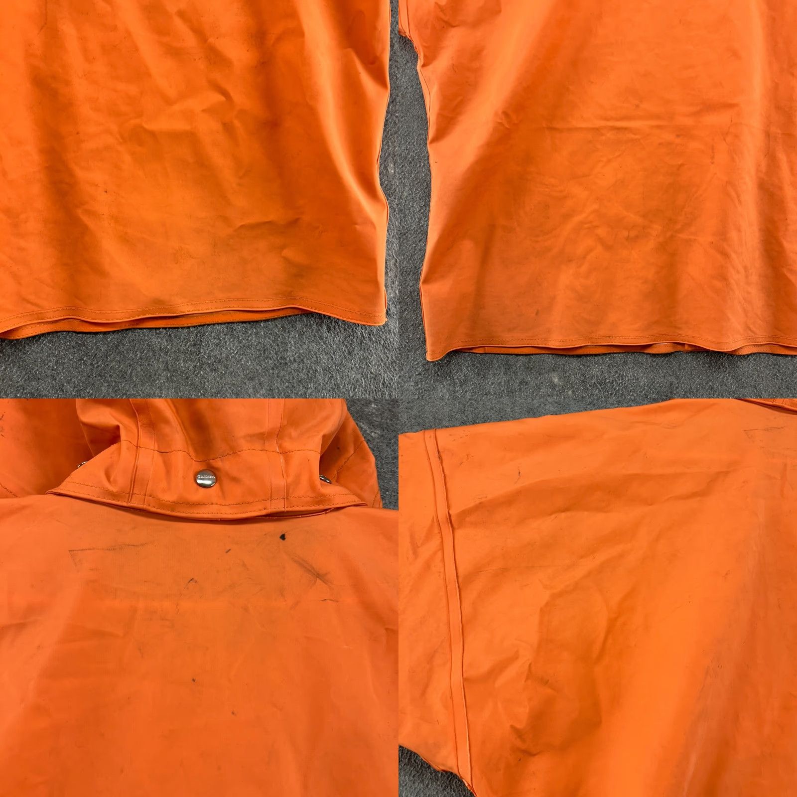 Carhartt Carhartt Hoodie Mens 2XL Orange Button Snap Logo PVC Long Sleeve Workwear C640RG Size US XXL / EU 58 / 5 - 10 Thumbnail
