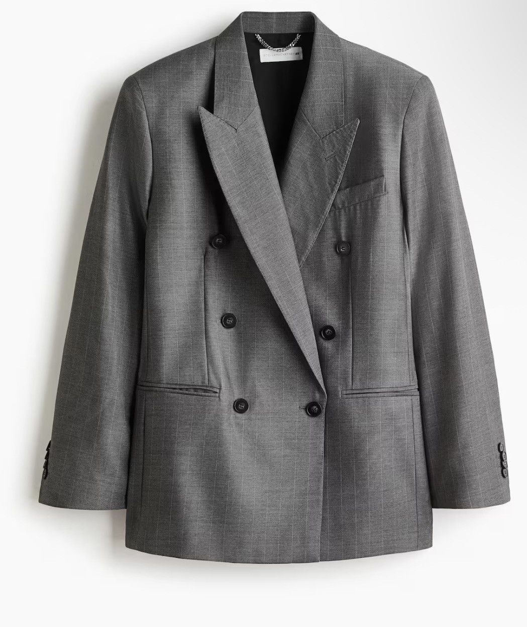 Stella McCartney STELLA MCCARTNEY H&M DOUBLE-BREASTED WOOL BLAZER size S Size S / US 4 / IT 40 - 1 Thumbnail