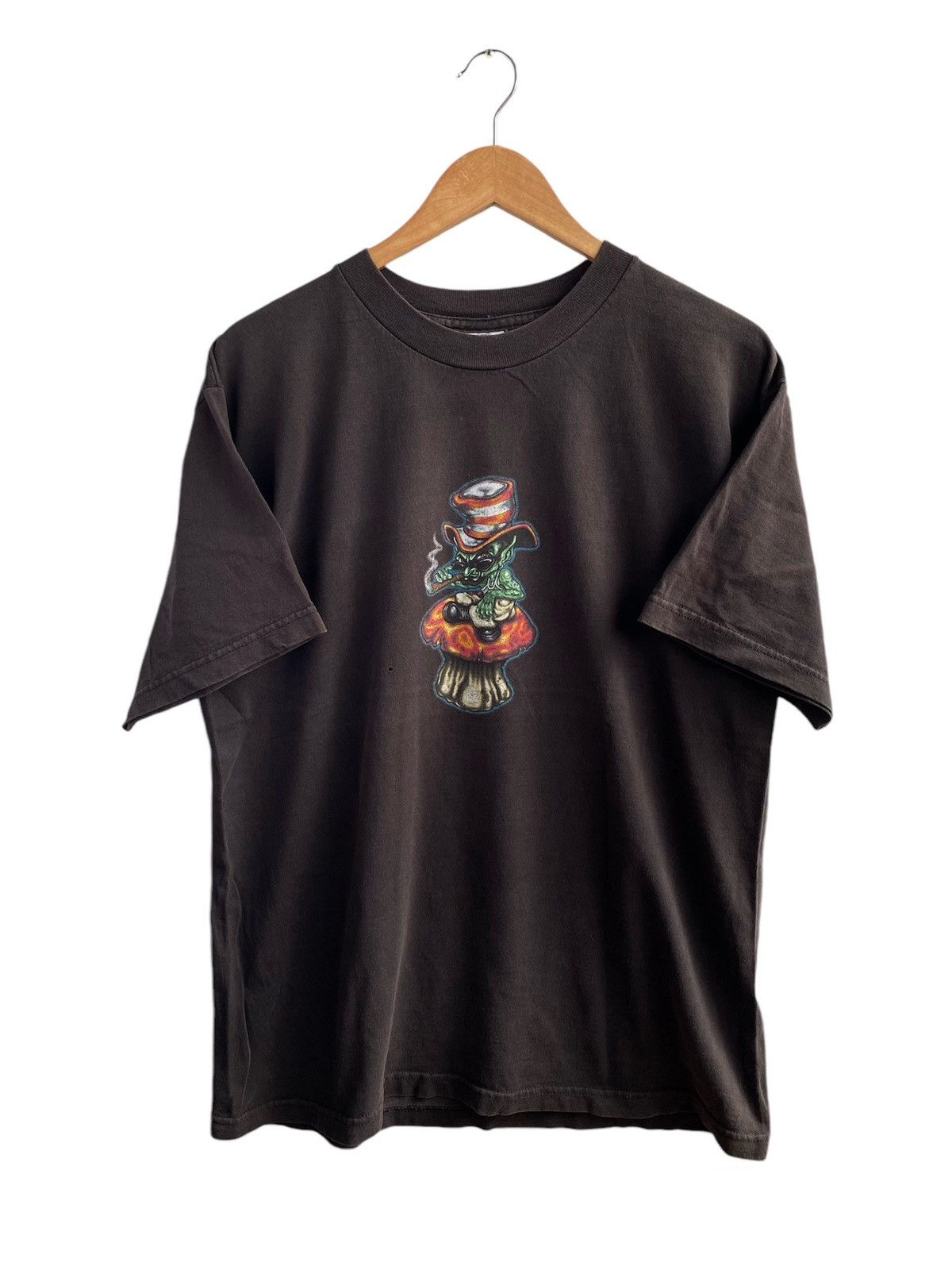 Hook-Ups 🔥🔥 Vintage Shrooms Skate tee Size US L / EU 52-54 / 3 - 1 Thumbnail