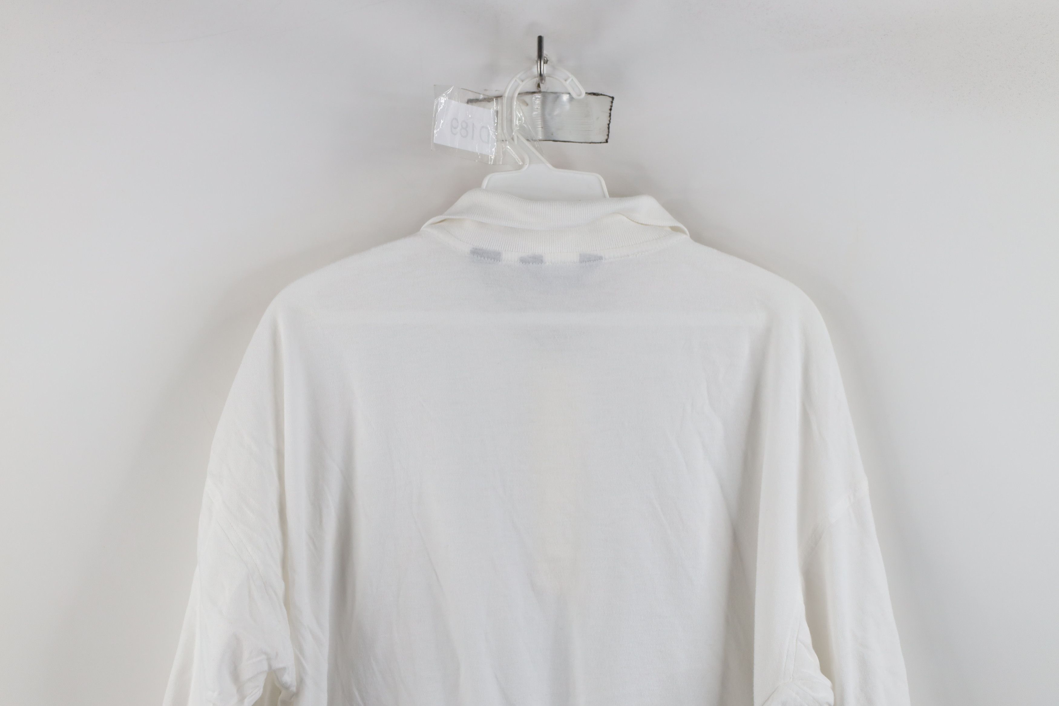 Christian Dior Monsieur × Vintage Vintage 80s 90s Christian Dior Knit Golf Polo Shirt White Size US XL / EU 56 / 4 - 11 Thumbnail
