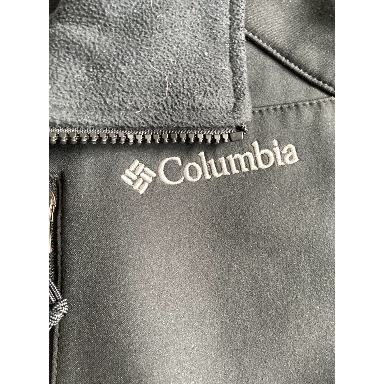 Vintage Columbia Men's Jacket Soft Shell Omni Shield Black XL XLarge Regular Size US XL / EU 56 / 4 - 3 Thumbnail