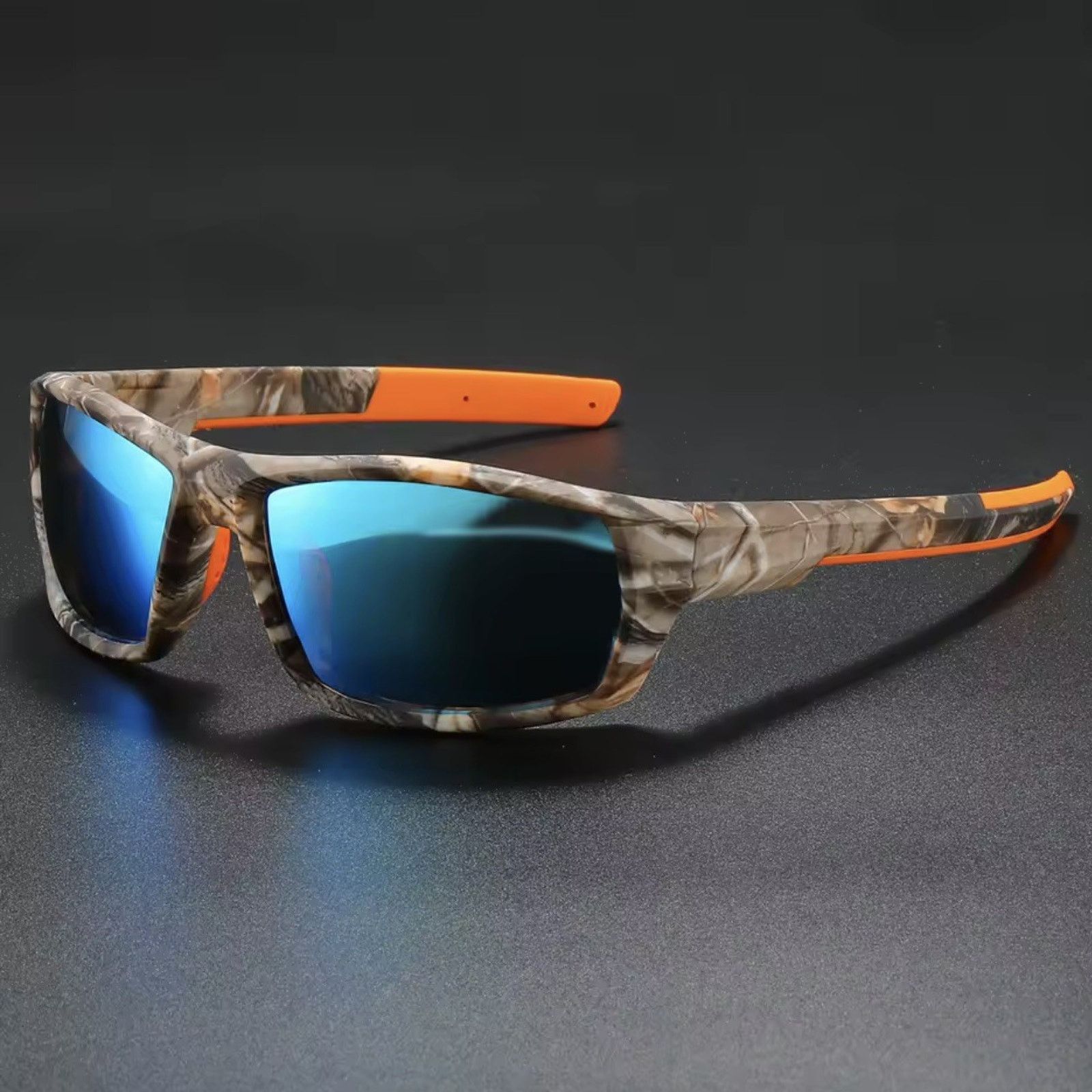 Other Men’s Camoflauge Blue Lens Polarized Fishing Sunglasses Size ONE SIZE - 1 Preview