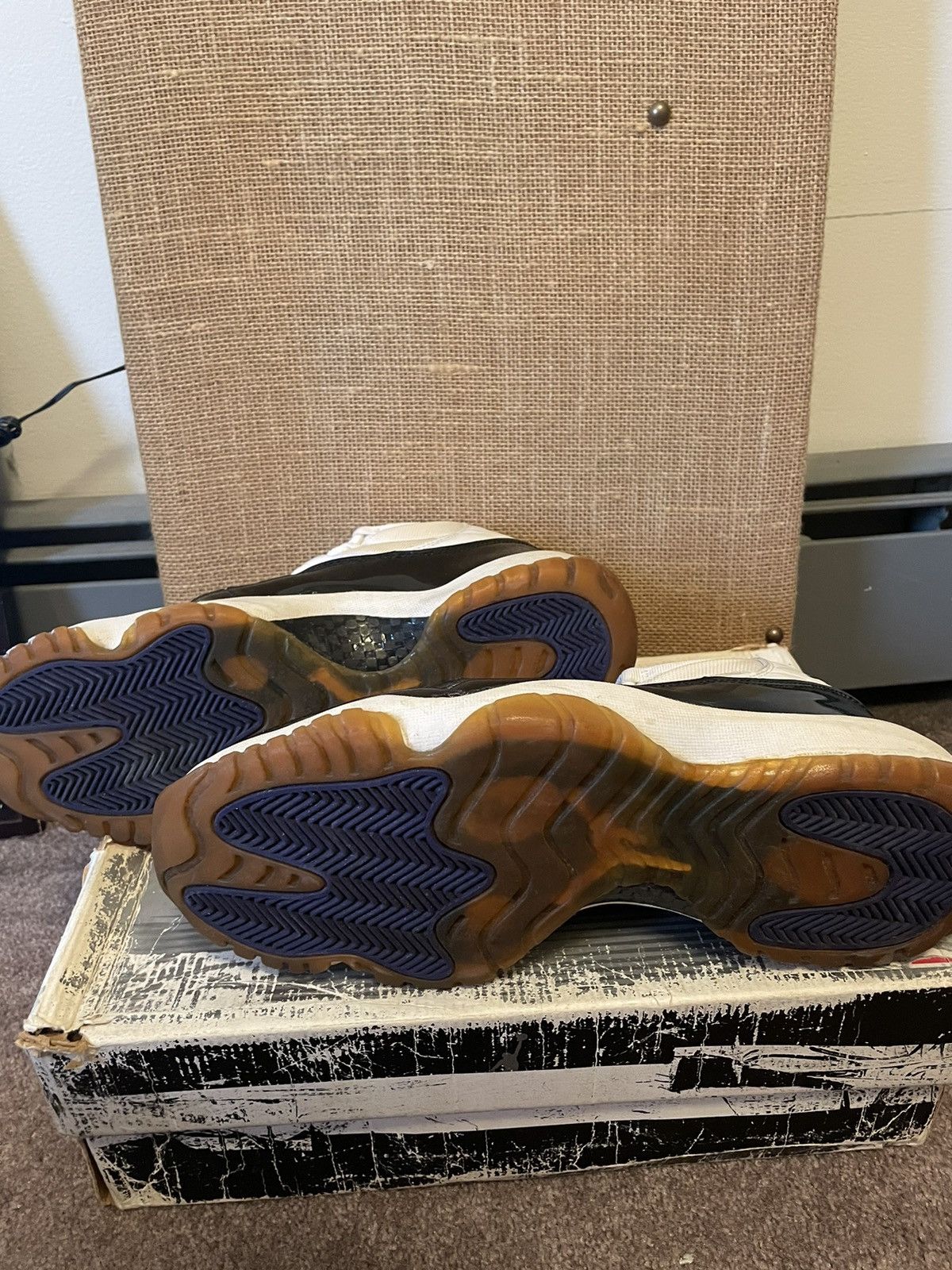 Jordan Brand × Nike 2000 retro 11 concords Size US 10.5 / EU 43-44 - 4 Thumbnail