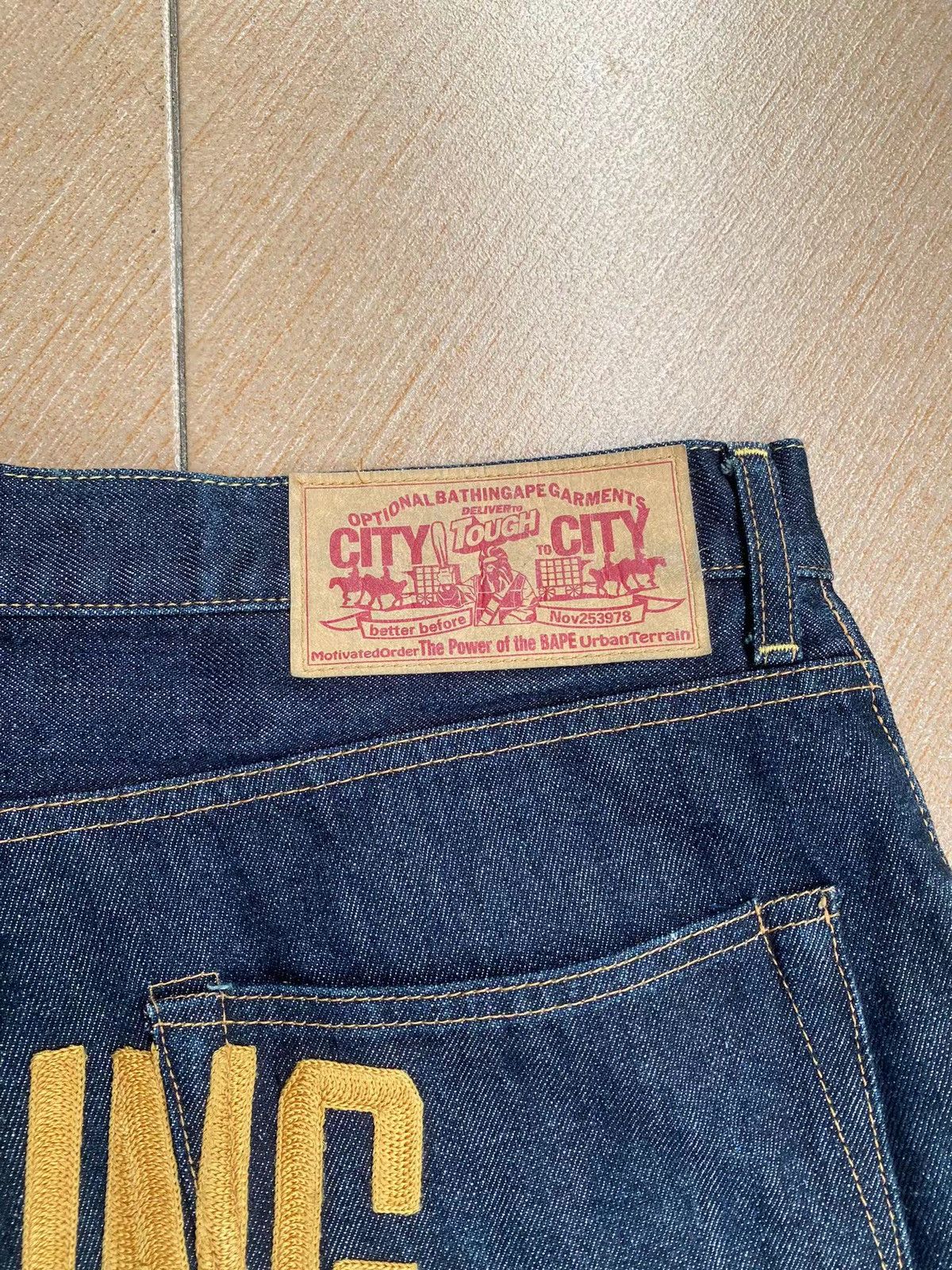Bape A Bathing Ape denim Size US 36 / EU 52 - 5 Thumbnail