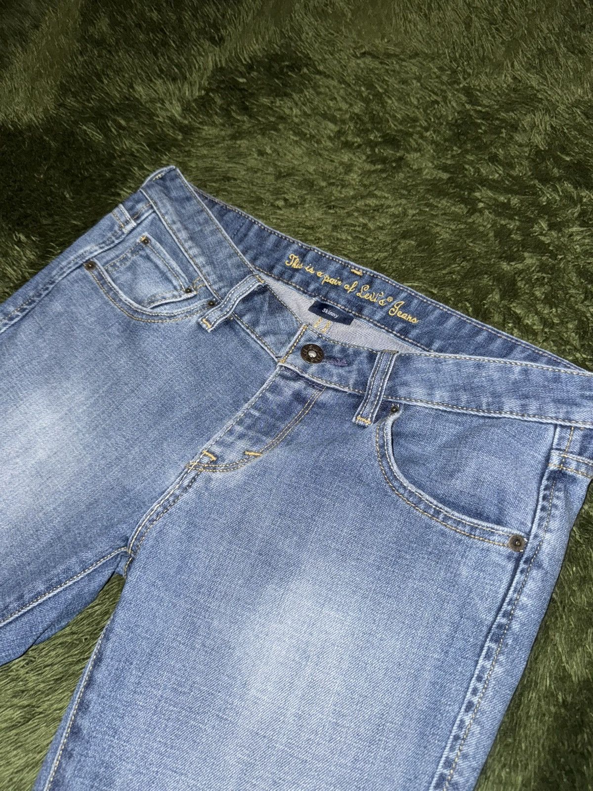 Levi's [W28/L32] 00s LEVI’S Low-Rise Skinny Fit Denim – Indigo Size 28" / US 6 / IT 42 - 2 Thumbnail