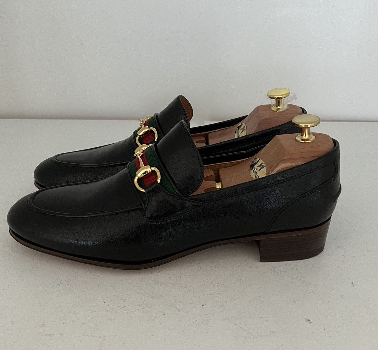 Gucci GUCCI Leather Loafers - Sz. UK9/US10/IT43 Size US 10 / EU 43 - 3 Thumbnail
