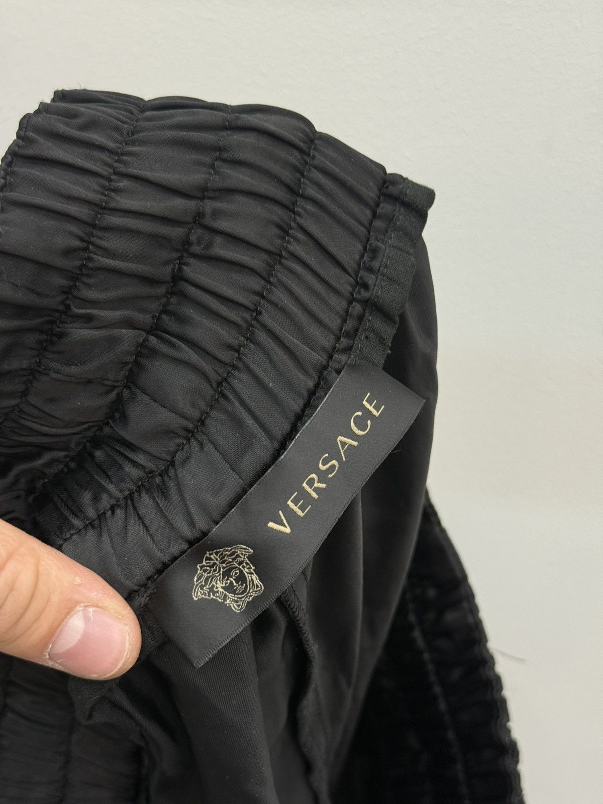 Versace Versace FW19 Runway Satin Boxing Shorts Size US 34 / EU 50 - 5 Thumbnail