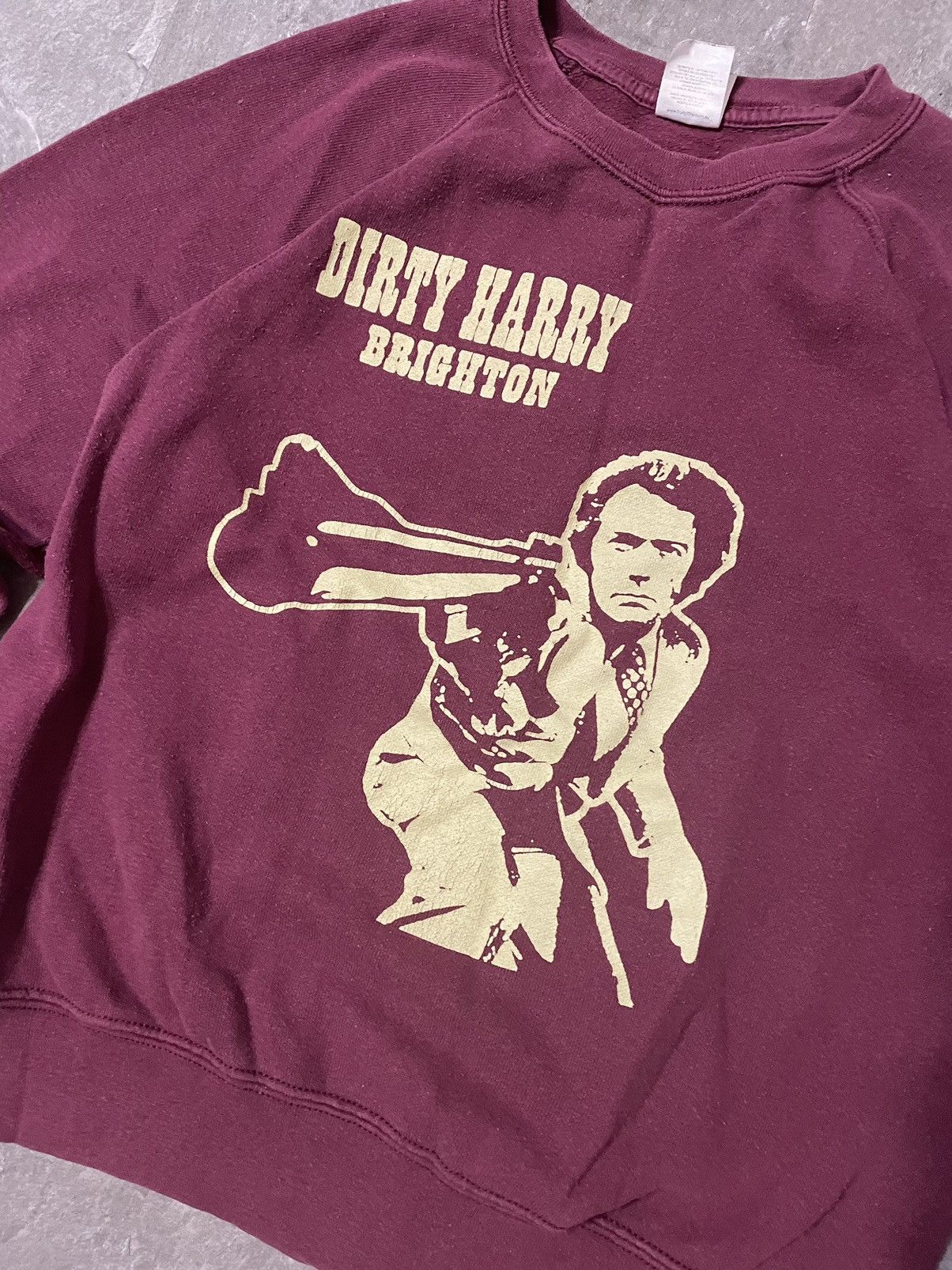 Vintage Vintage 90s Dirty Harry Brighton Crewneck Sweatshirt Size US S / EU 44-46 / 1 - 2 Thumbnail