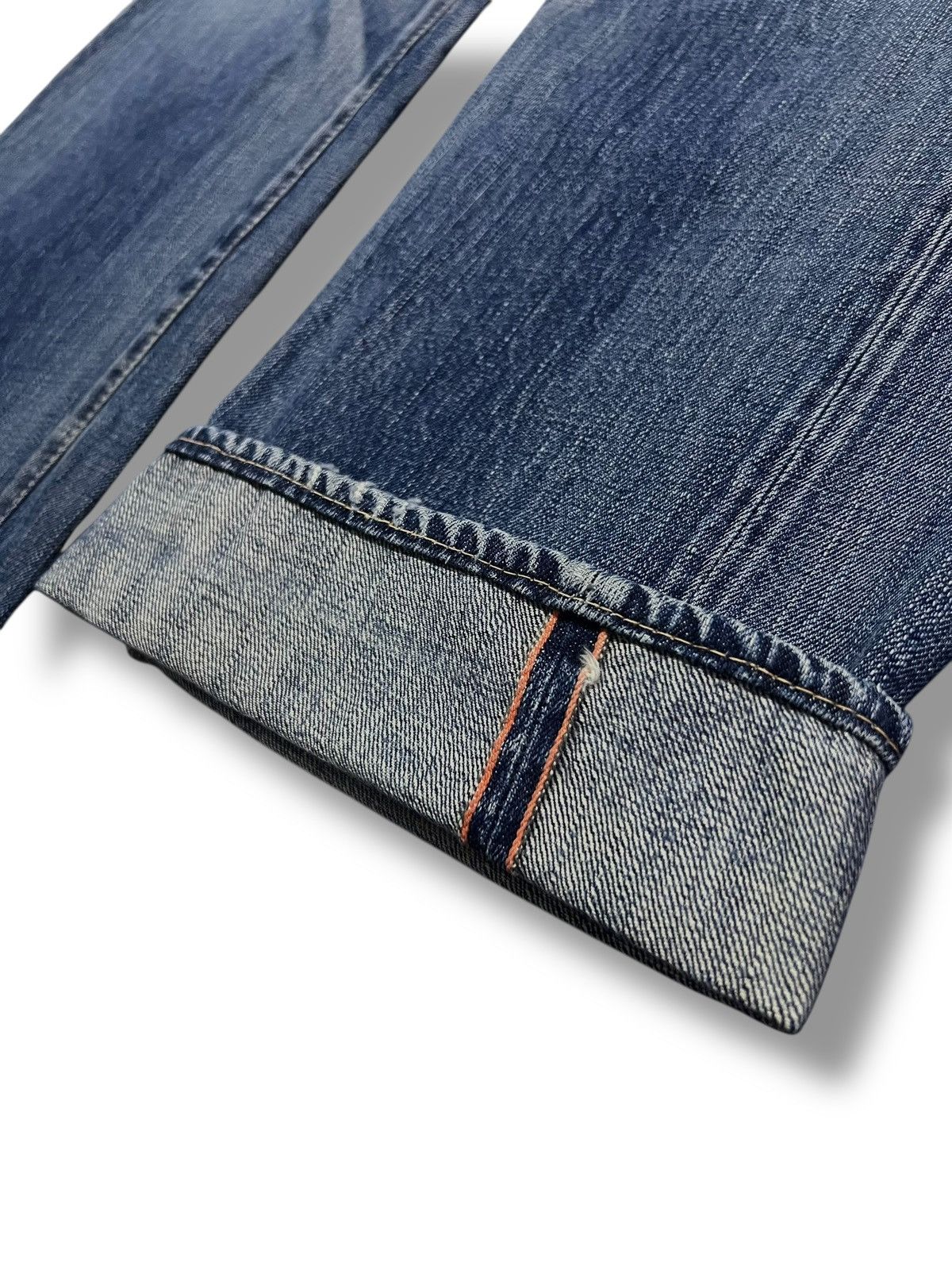 OMNIGOD Vintage 00s OMNIGOD JAPAN LOT 50009 Selvedge Japanese Denim Size US 34 / EU 50 - 8 Thumbnail
