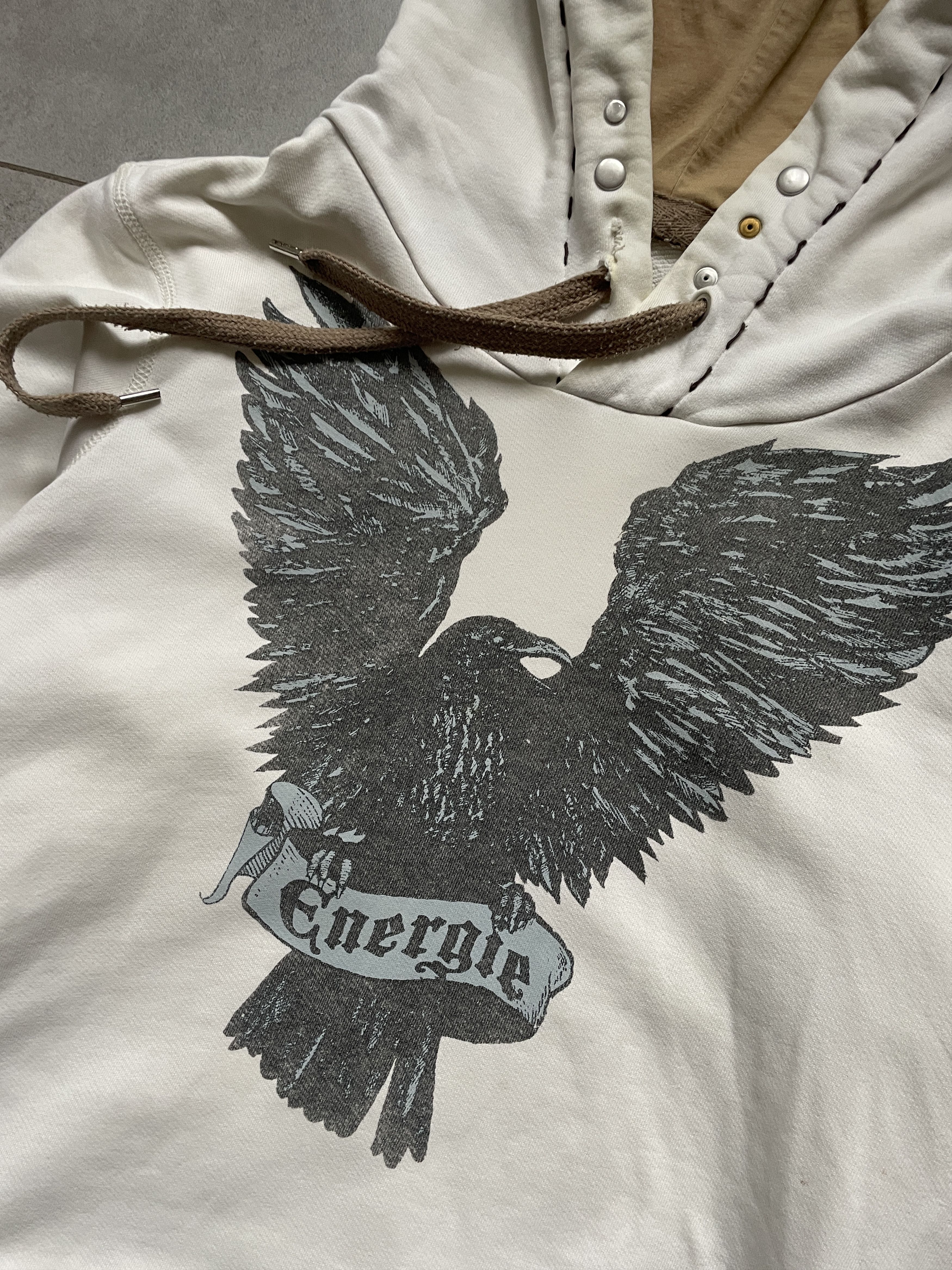 Energie Y2K ENERGIE JAPAN EAGLE SLIM FIT STUDDED HOODIE Size US S / EU 44-46 / 1 - 2 Thumbnail