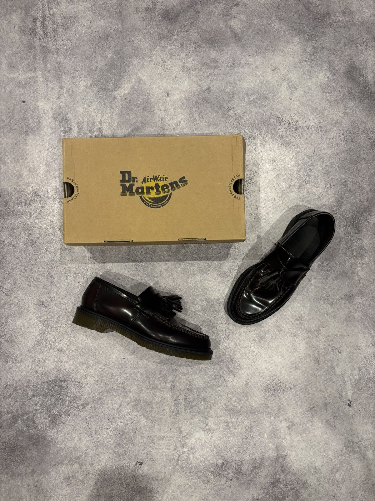 Dr. Martens Dr. Martens Cherry red Adrian tassel loafers Size US 9 / EU 42 - 4 Thumbnail