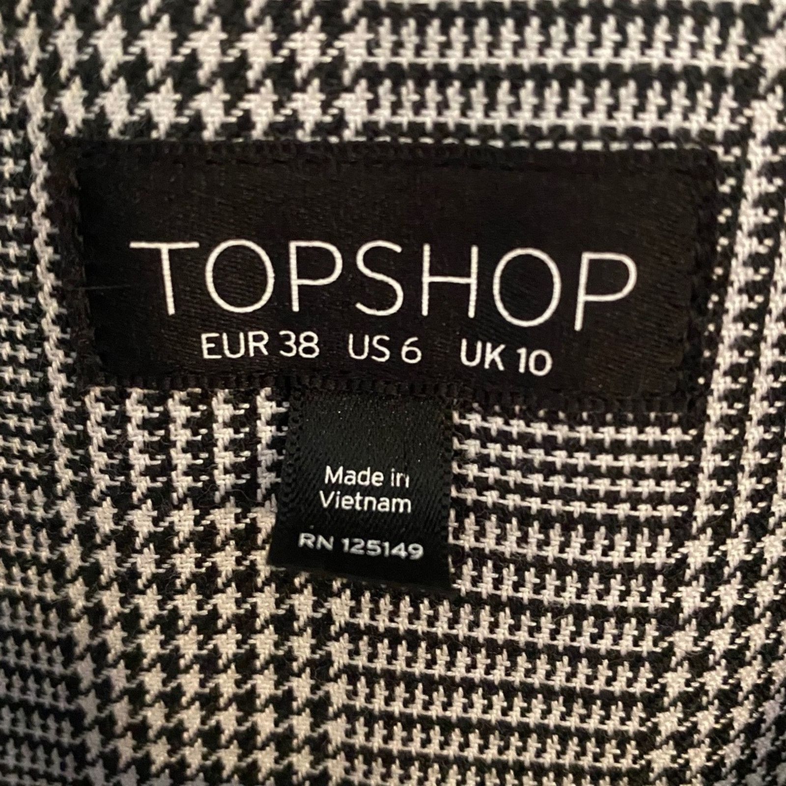 Topshop Topshop Women's Pea Coat - 6 Size M / US 6-8 / IT 42-44 - 2 Thumbnail