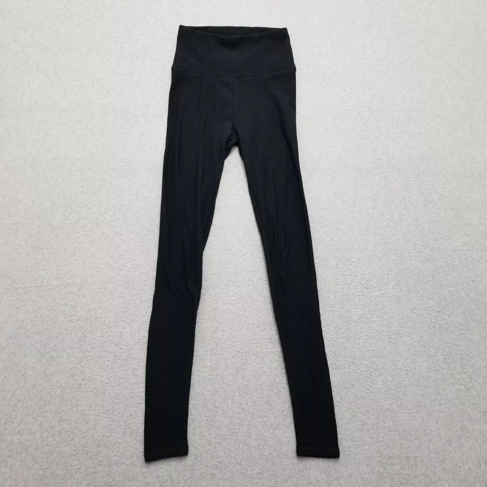 Orvis Orvis Leggings Womens Small Black Activewear Stretchy 20x27 Size 22" - 1 Thumbnail