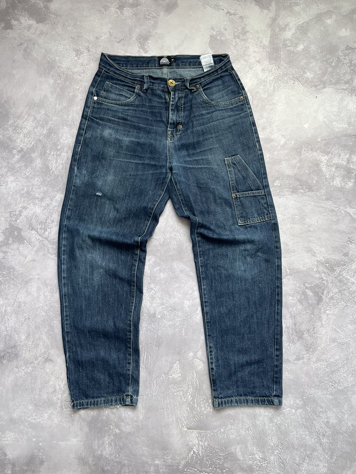 Southpole 💥RARE💥 Vintage South Pole Big Logo Embroidered Baggy Jeans Size US 30 / EU 46 - 4 Thumbnail