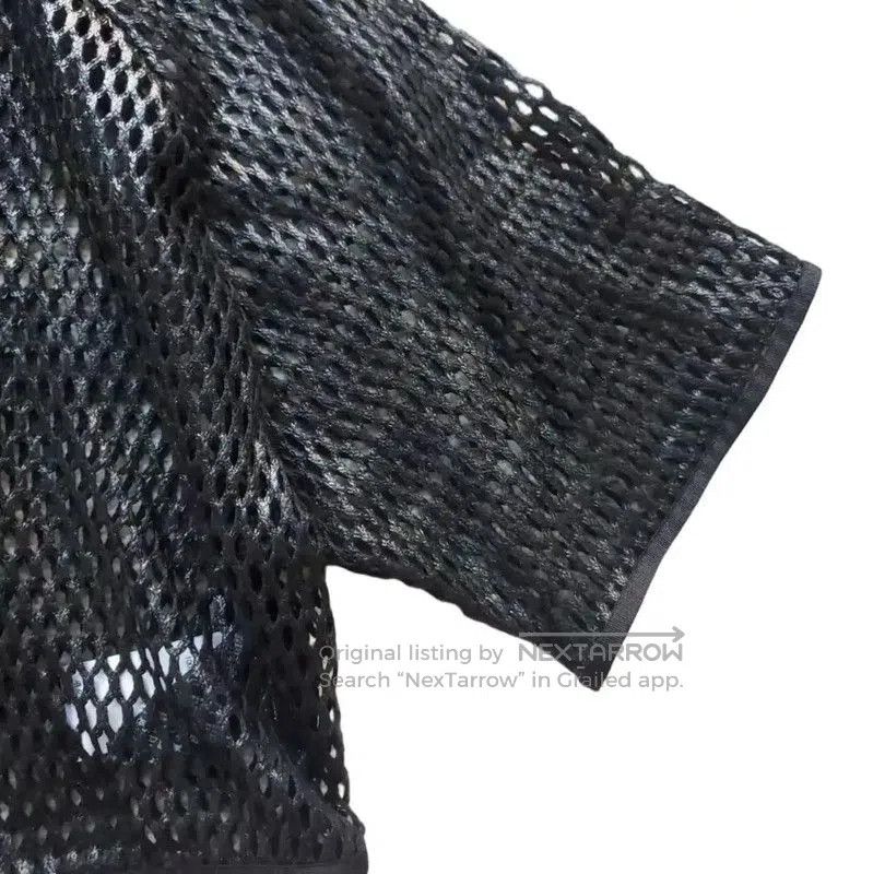 Yves Saint Laurent YSL Black Mesh Summer Short Sleeve T-Shirt . Size S / US 4 / IT 40 - 2 Thumbnail