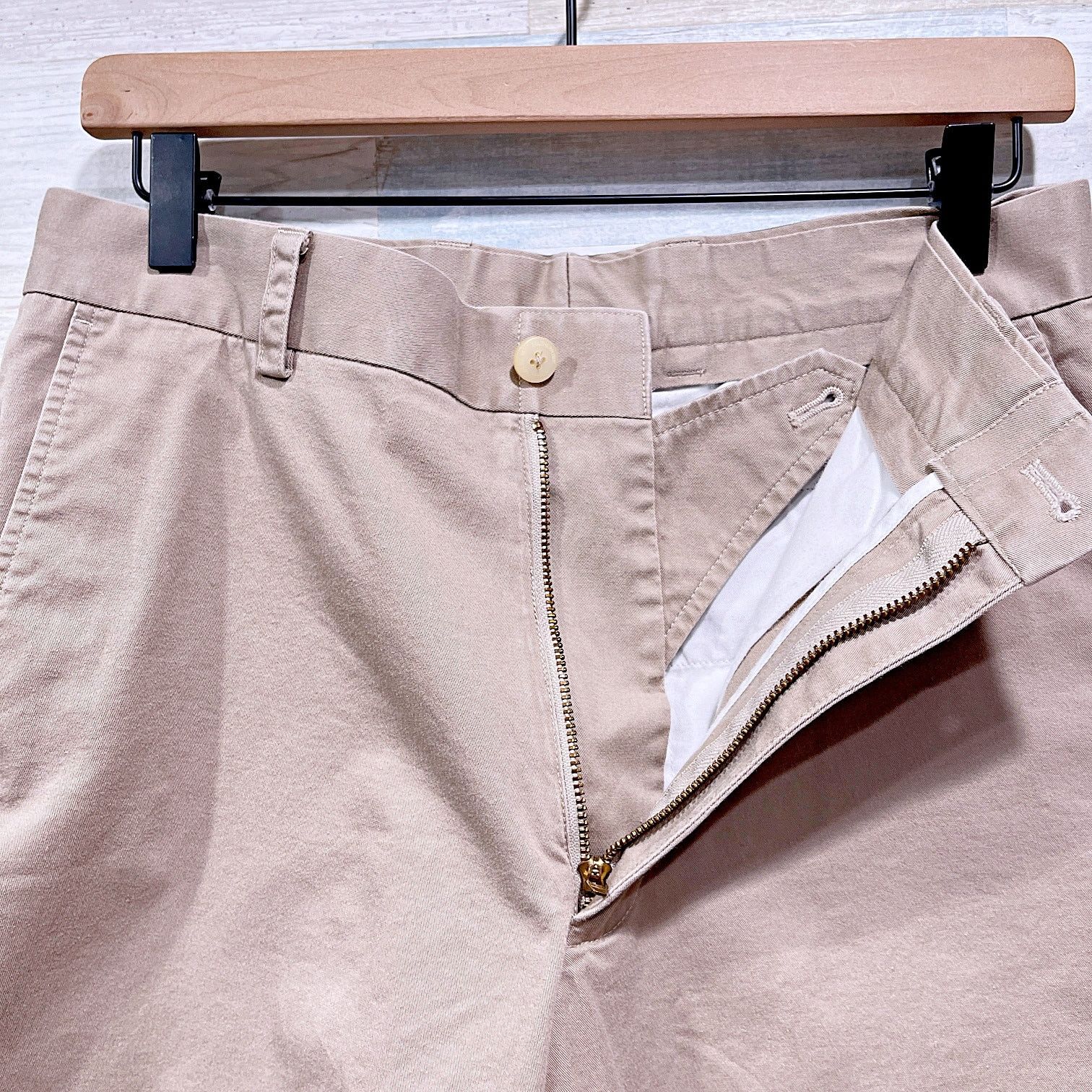 Southern Tide Southern Tide Flat Front Stretch Chino Shorts Beige Mens 30 Size US 30 / EU 46 - 2 Thumbnail