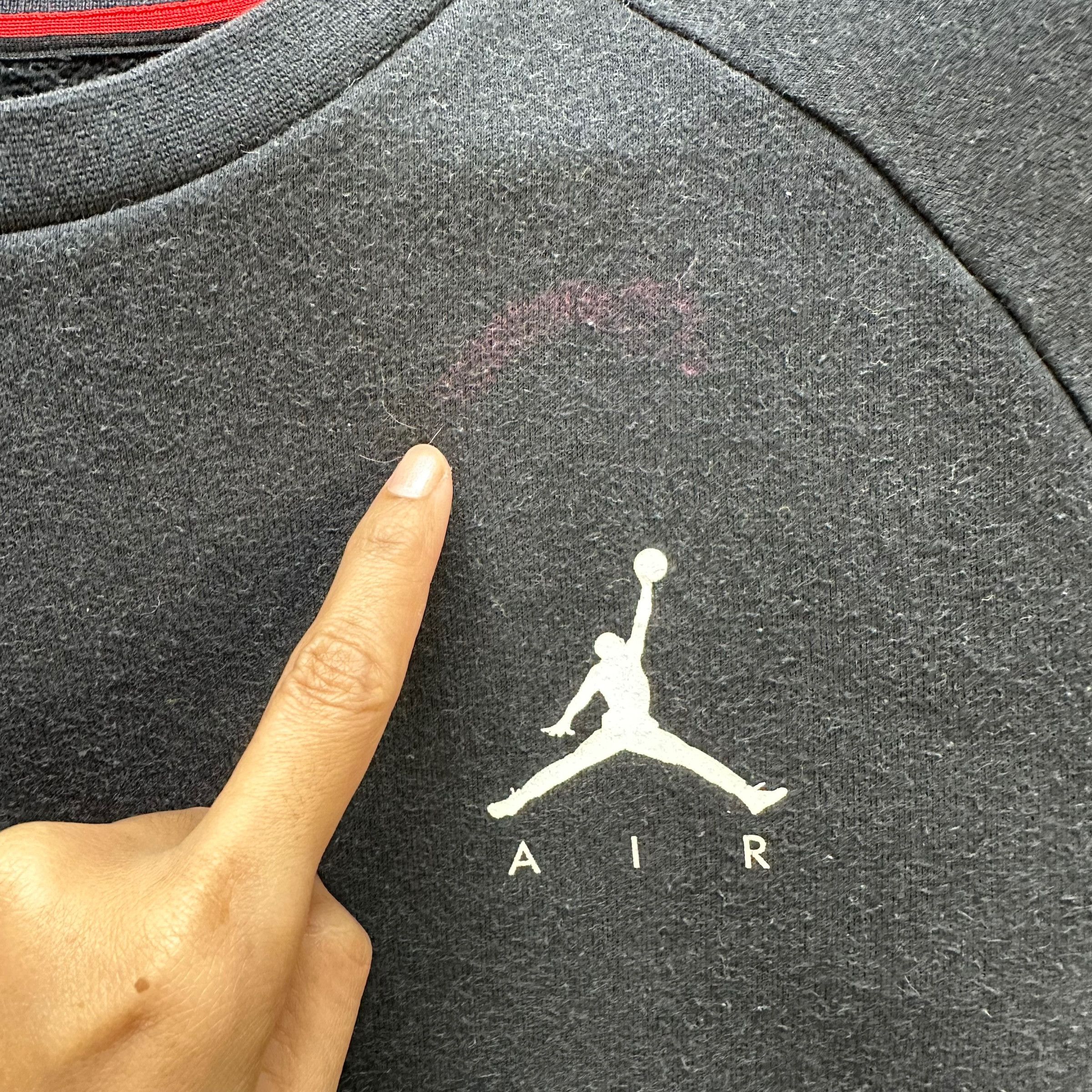 Jordan Brand AIR JORDAN Small Logo Crewneck Sweatshirt #A3-0070 Size US L / EU 52-54 / 3 - 3 Thumbnail