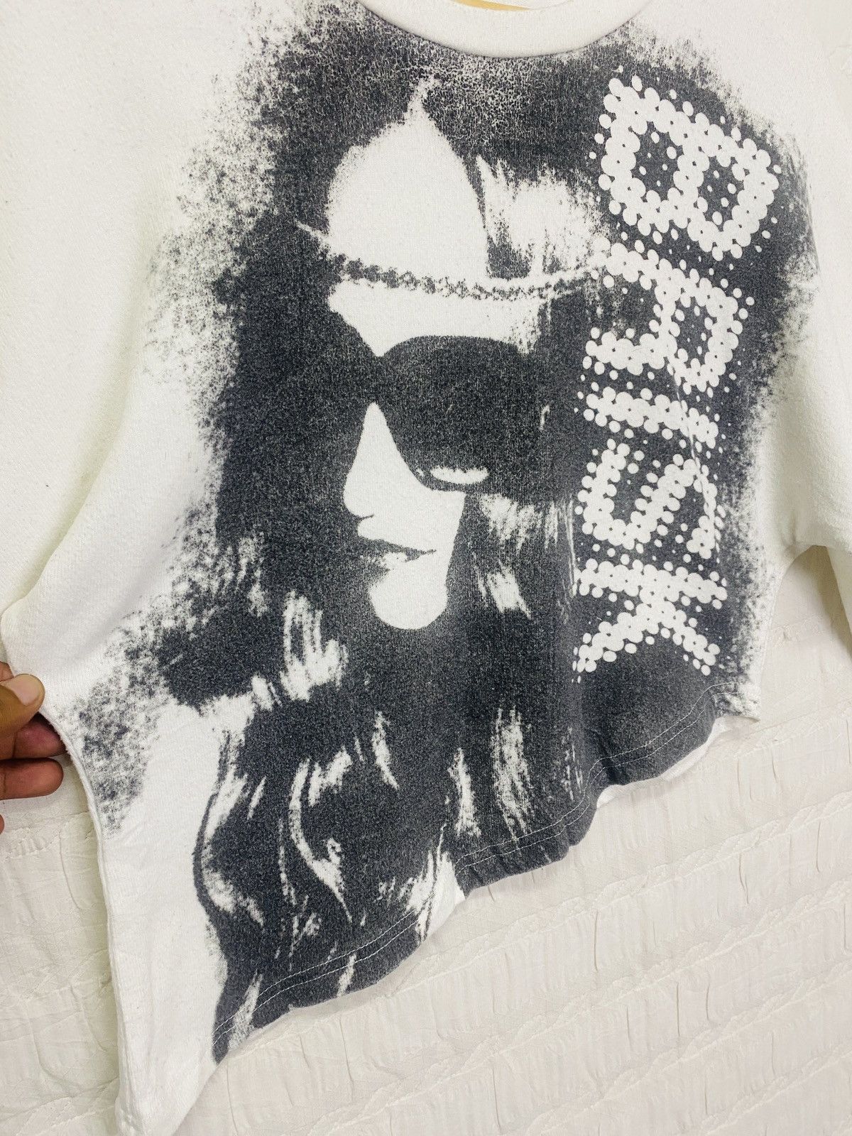 If Six Was Nine (L) PARK GIRL BRISK MOTIF ASYMMETRICAL SWEATSHIRT Size S / US 4 / IT 40 - 4 Thumbnail