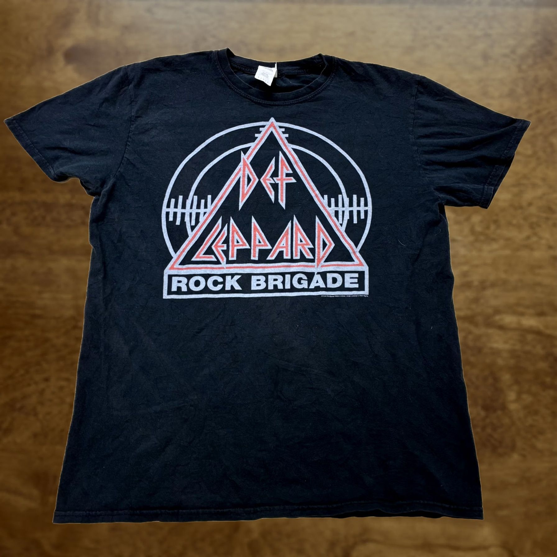 Gildan Gildan Def Leppard Shirt Mens L Black Rock Brigade Graphic Tee T-Shirt Size US L / EU 52-54 / 3 - 1 Thumbnail