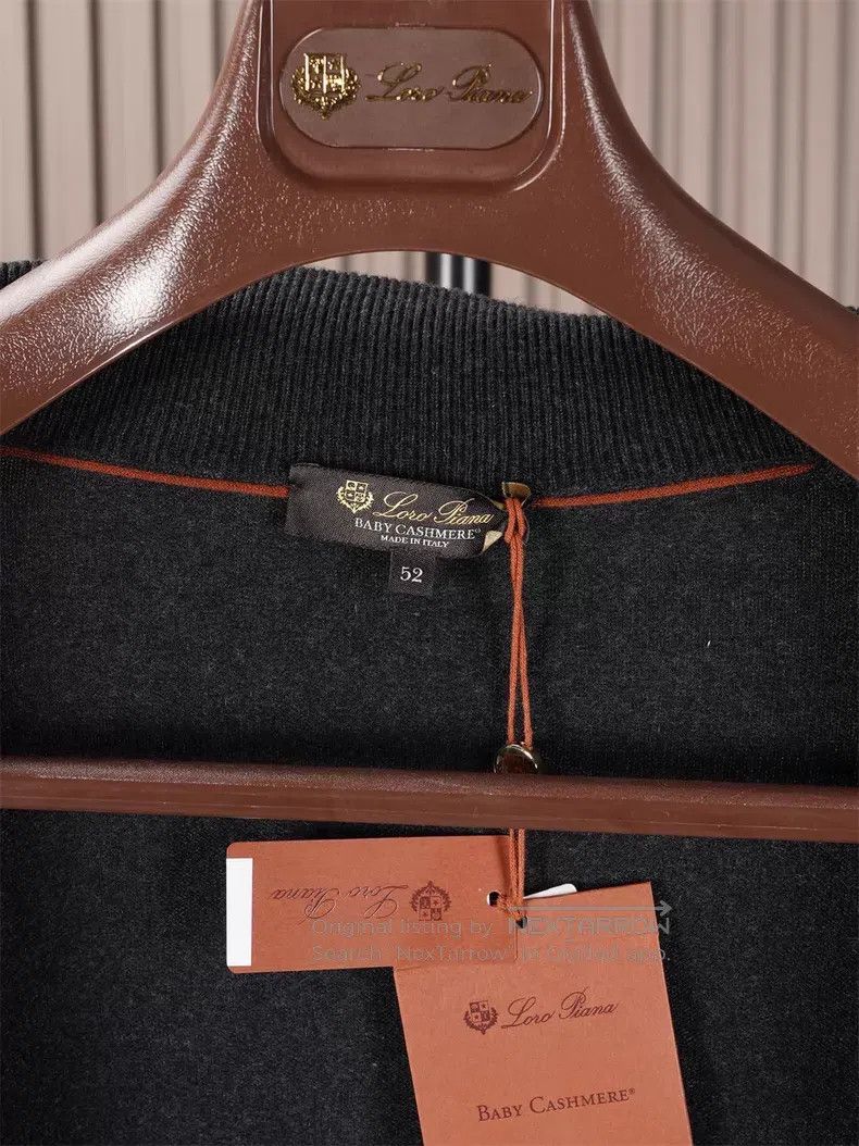 Loro Piana Loro Piana Full Zip Cashmere Knit Jacket Size US L / EU 52-54 / 3 - 6 Thumbnail